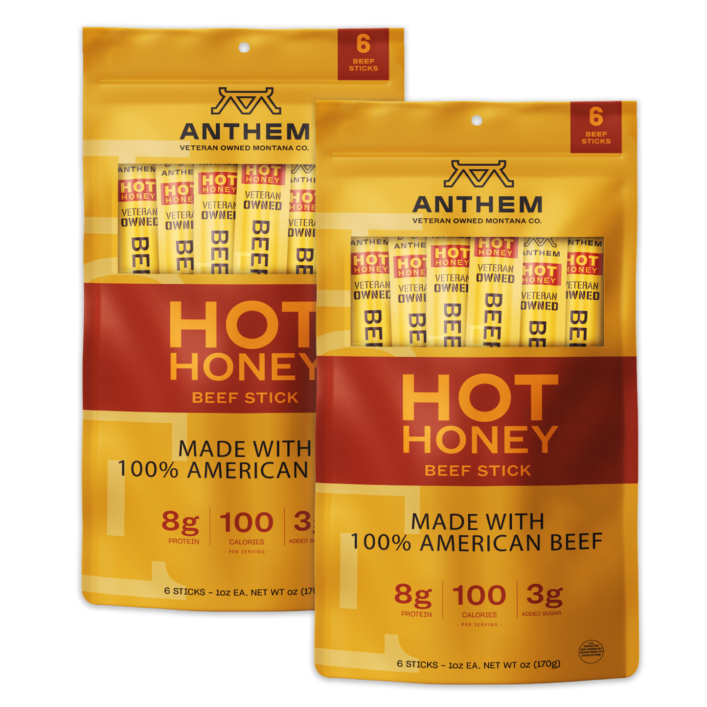 Hot Honey Beef Stick