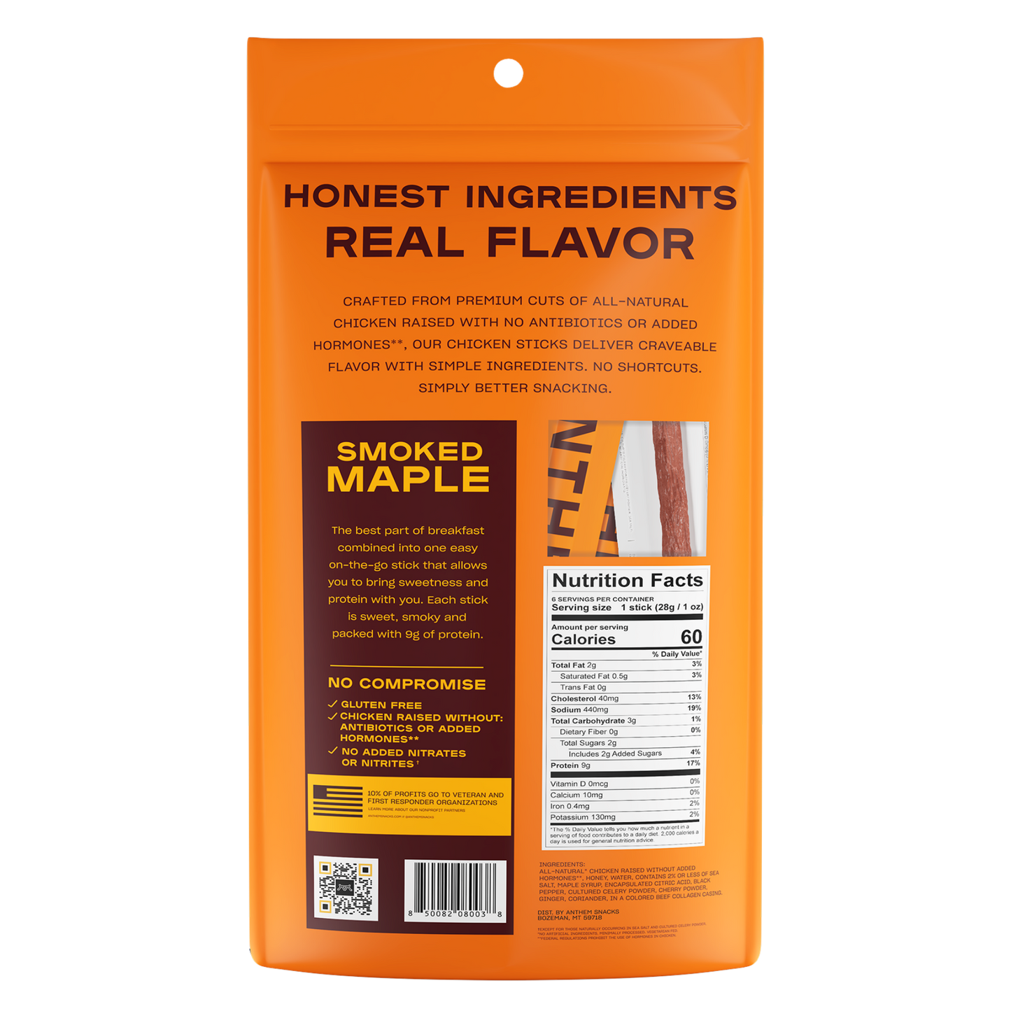 Smoked Maple Chicken Stick