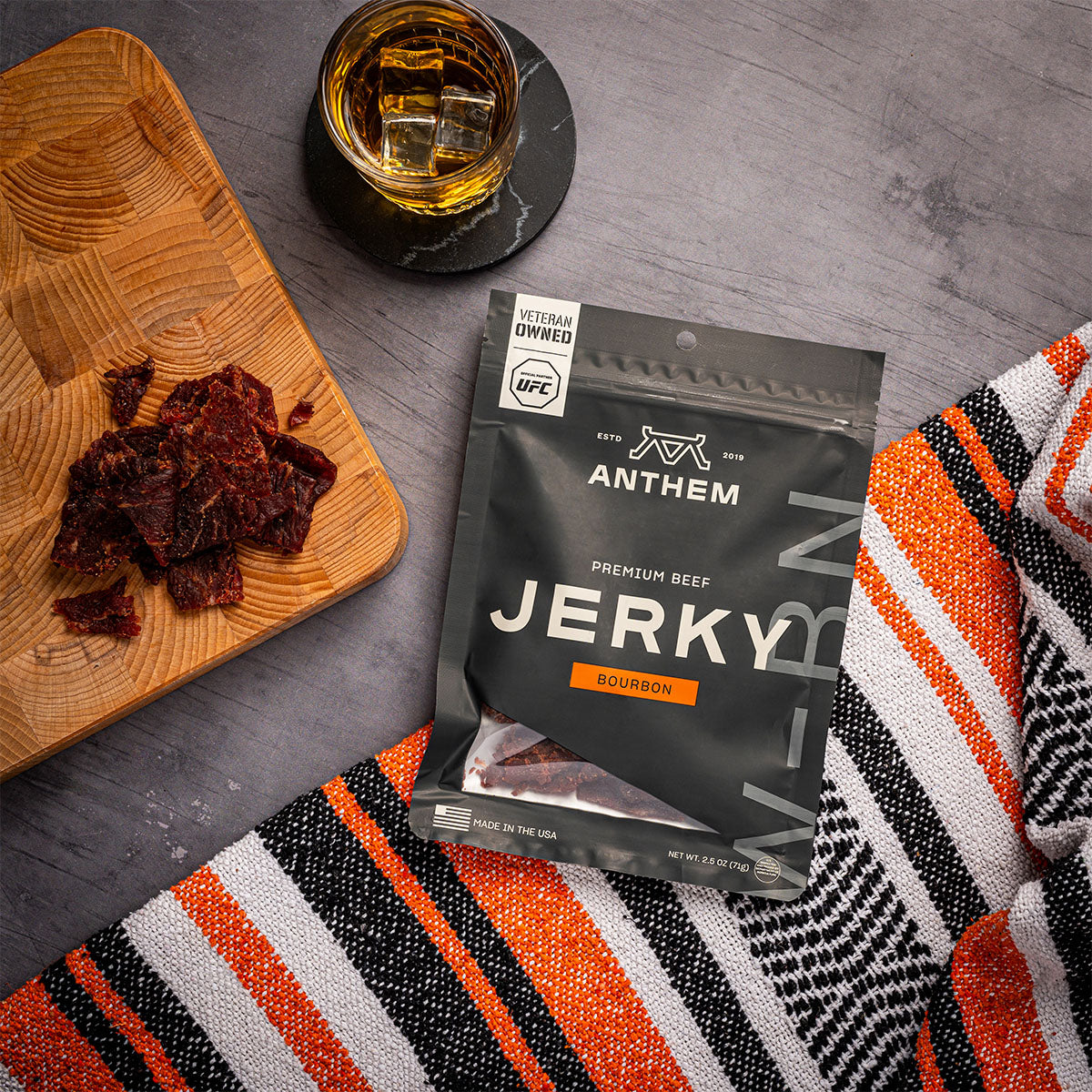 Bourbon Beef Jerky