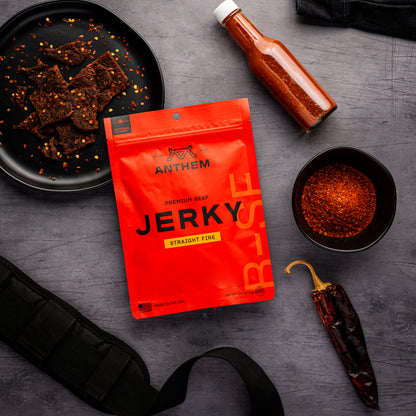 Straight Fire Beef Jerky 4-Pack