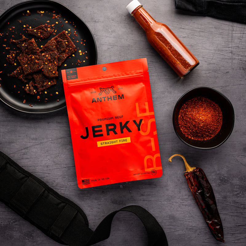 Straight Fire Beef Jerky 4-Pack