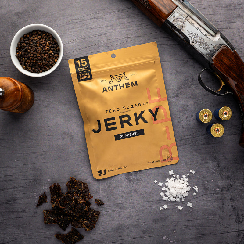 Zero Sugar Peppered Beef Jerky 4-Pack