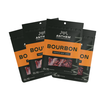 Bourbon Beef Jerky 4-Pack