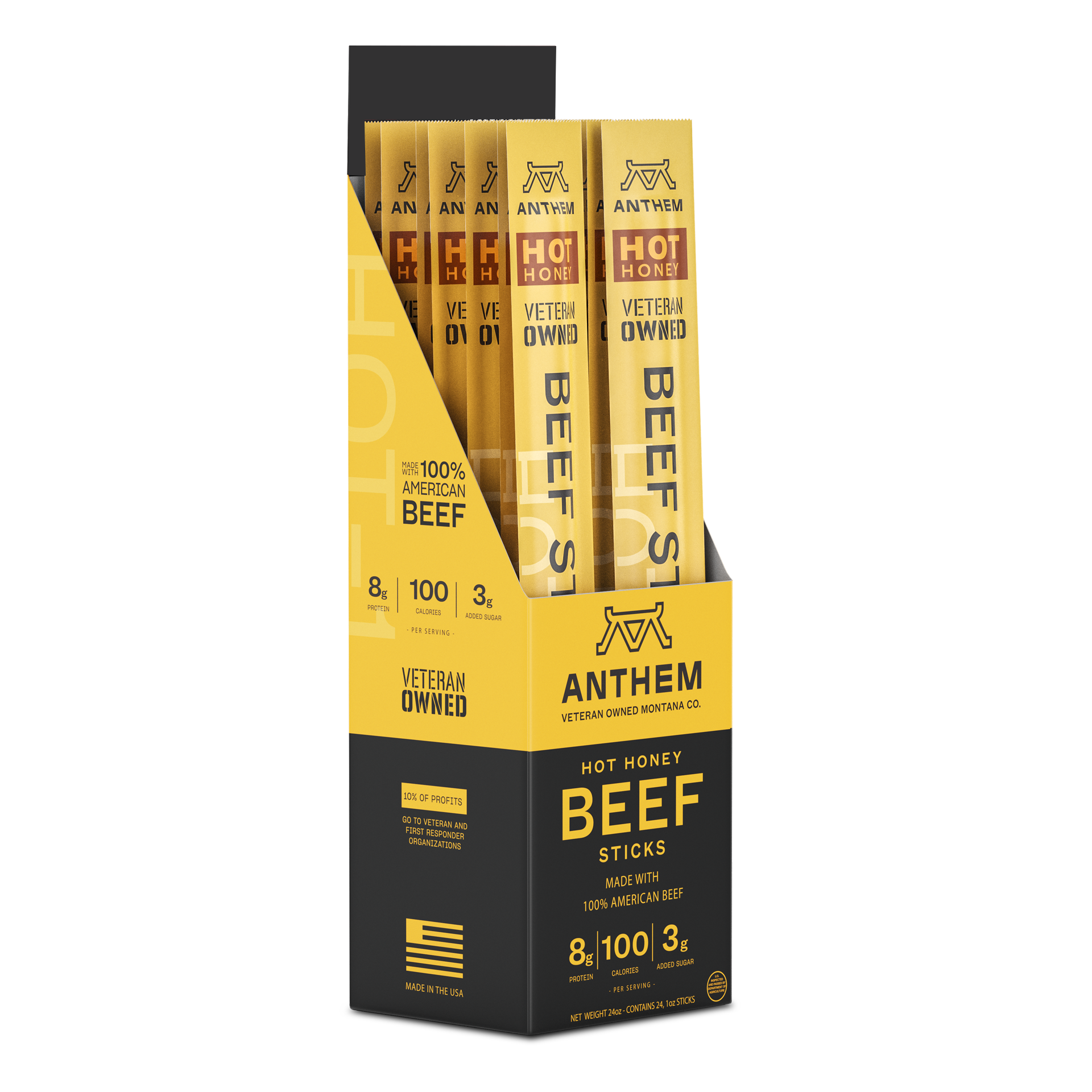Hot Honey Beef Stick