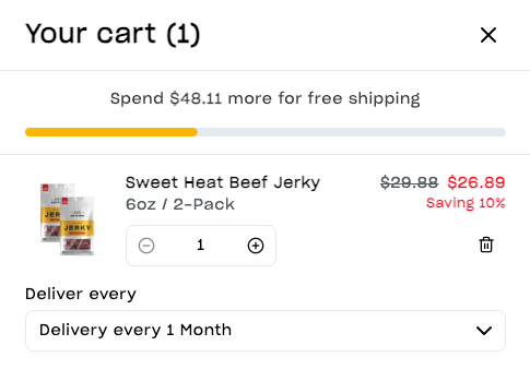 Add to Cart to Confirm