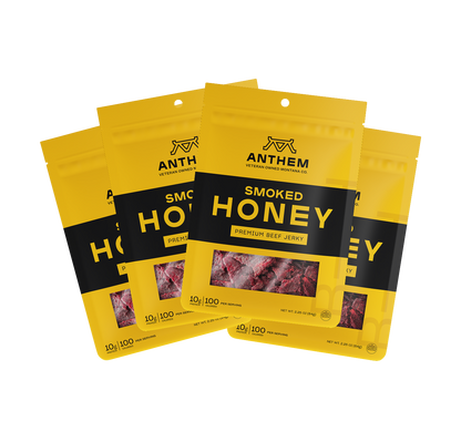 Smoked Honey Beef Jerky 4-Pack