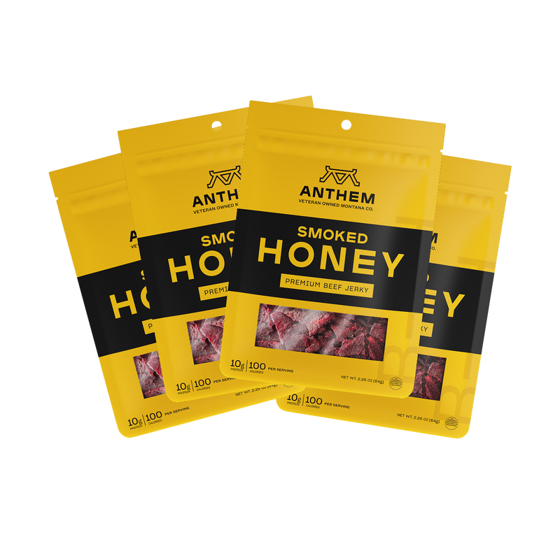 Smoked Honey Beef Jerky 4-Pack