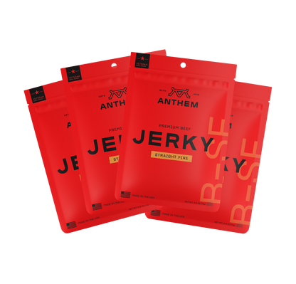 Straight Fire Beef Jerky 4-Pack