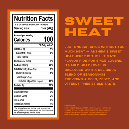Sweet Heat Beef Jerky