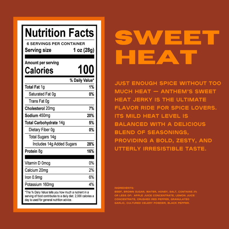 Sweet Heat Beef Jerky
