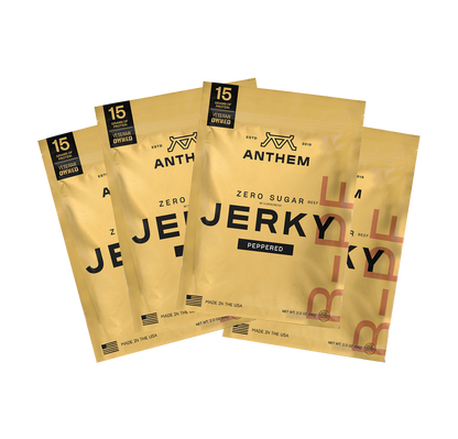 Zero Sugar Peppered Beef Jerky 4-Pack