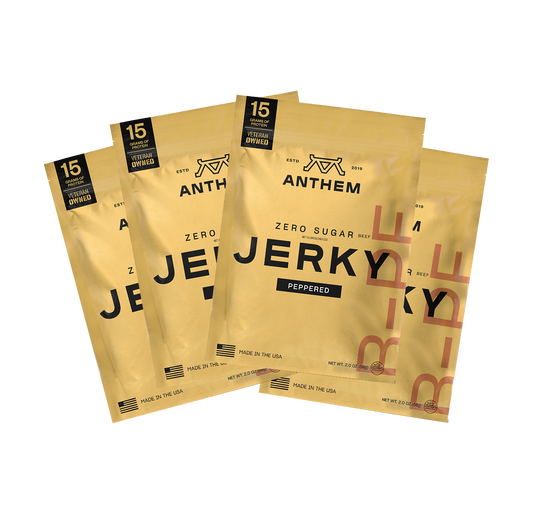 Zero Sugar Peppered Beef Jerky 4-Pack