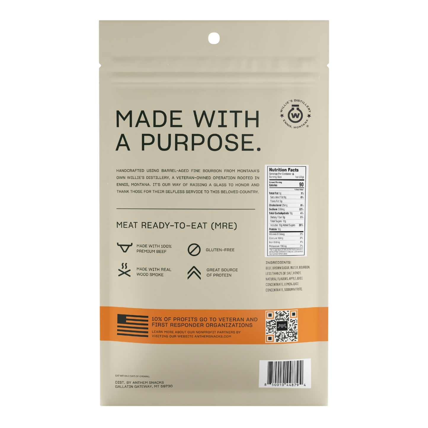 Bourbon Beef Jerky