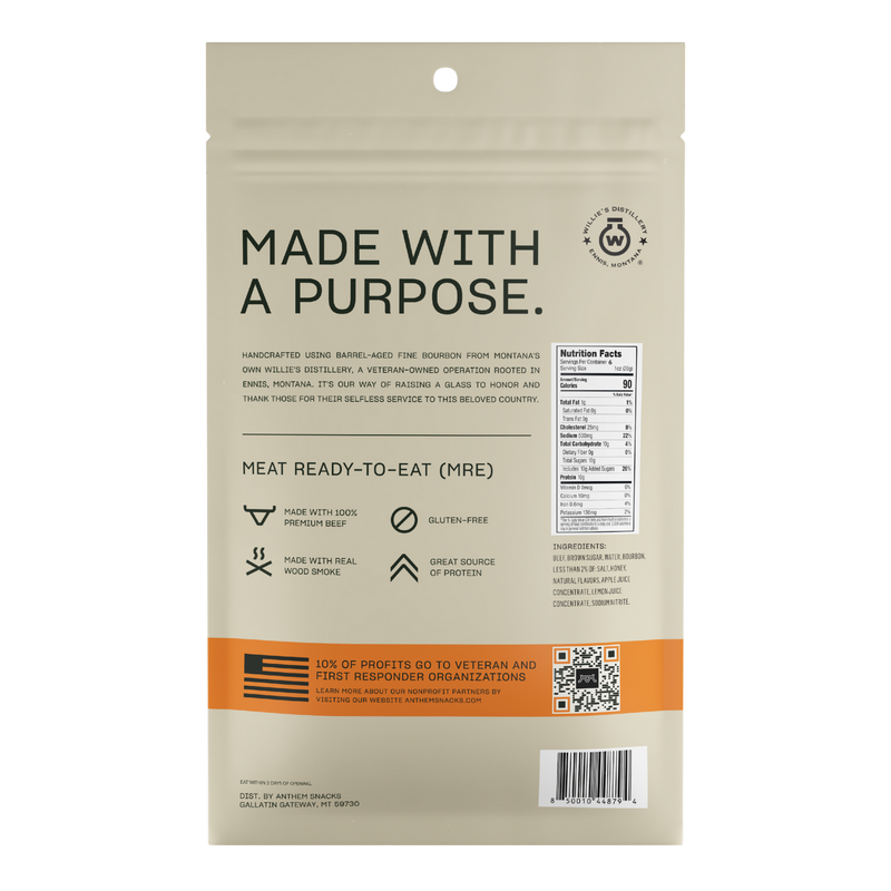 Bourbon Beef Jerky