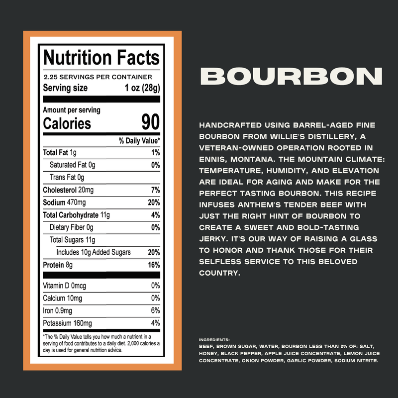 Bourbon Beef Jerky