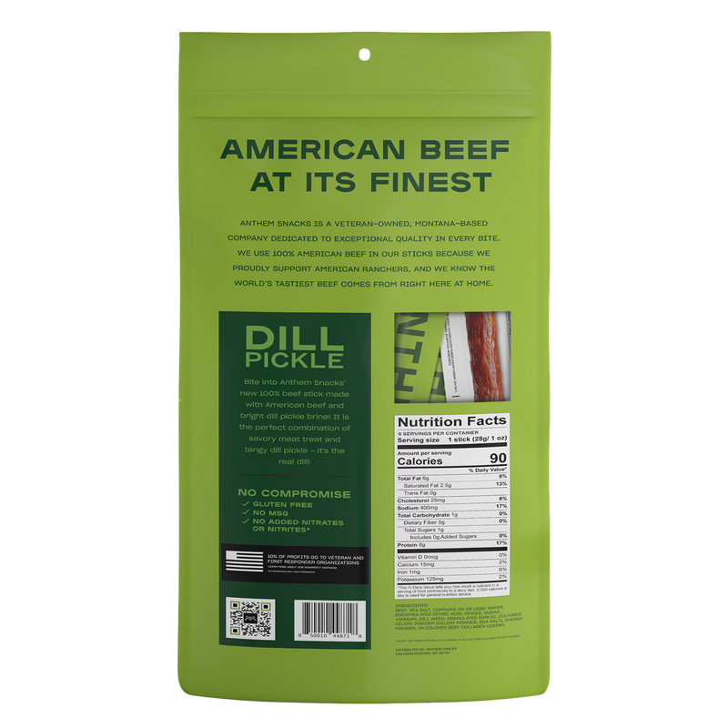 Dill Pickle Beef Stick