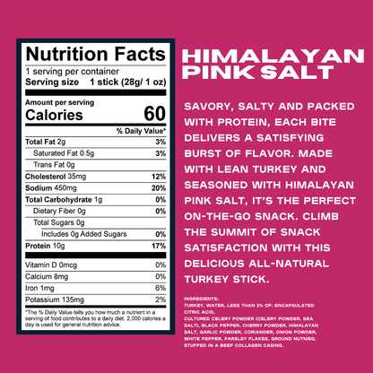 Himalayan Pink Salt Turkey Stick