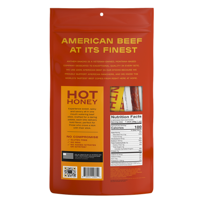 Hot Honey Beef Stick