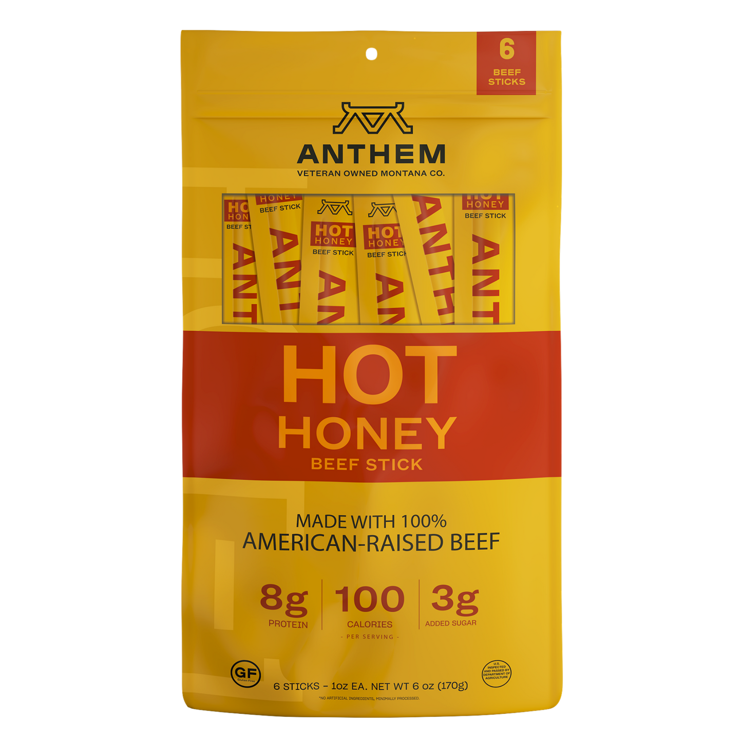 Hot Honey Beef Stick