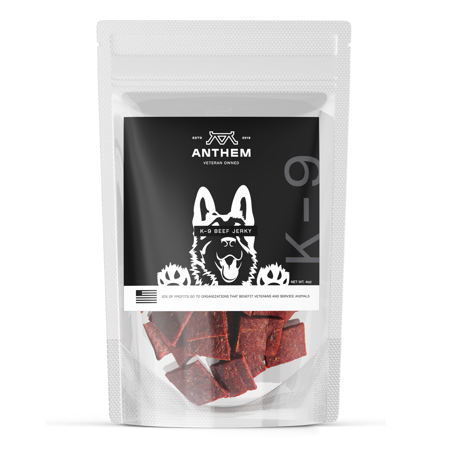 K-9 Beef Jerky 4-Pack