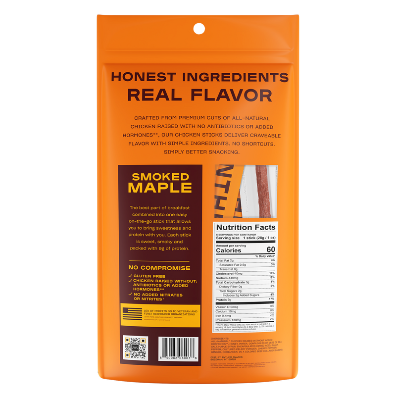 Smoked Maple Chicken Stick