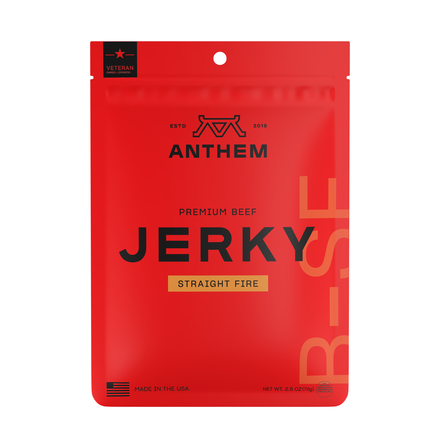 Straight Fire Beef Jerky 4-Pack