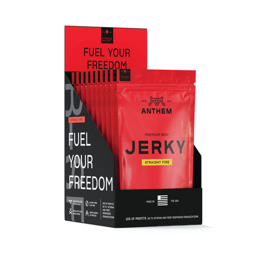 Straight Fire Beef Jerky Box (36-count)