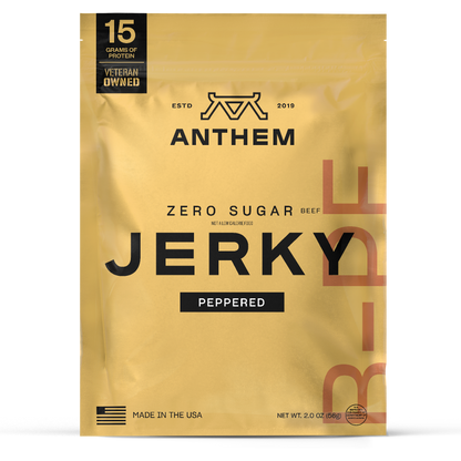 Zero Sugar Peppered Beef Jerky 4-Pack