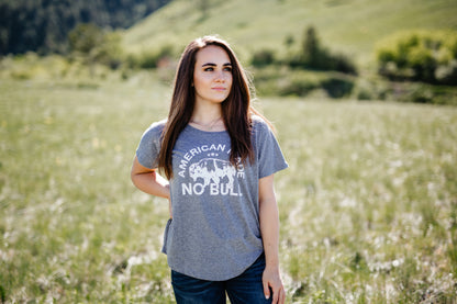 American Made NO BULL - Women's Flow Tee